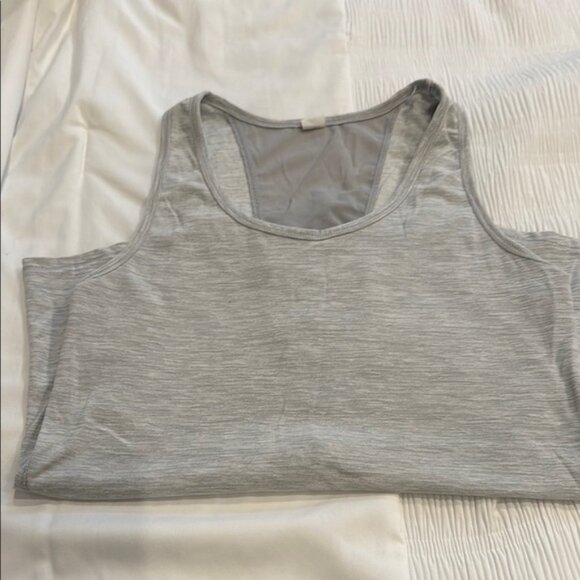 ❤️Old Navy Gray Tank Top Relaxed Fit Scoop Neck ❤️ - Picture 4 of 4
